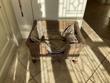 Oka rattan dog for sale  CARNFORTH