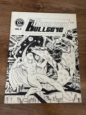 The Charlton Bullseye # 1 en estado bastante bueno - revista de cómics en blanco y negro arte de portada de estatón 6 J343 segunda mano  Embacar hacia Mexico