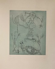 Joan ponç gravure d'occasion  Paris IX