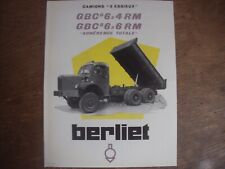 Berliet gbc 6x4 d'occasion  Saint-Rémy-de-Provence