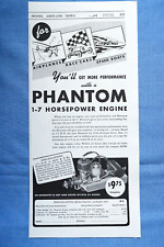Motor Phantom 1-7 cavalos-vapor - Anúncio - Notícias de modelo de avião - Fevereiro de 1940 comprar usado  Enviando para Brazil