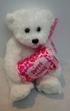 Travesseiro White Bear Aurora World 8" sentado com coisa doce comprar usado  Enviando para Brazil