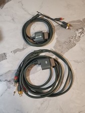 Cables AV compuestos y componentes de Microsoft OEM para Xbox 360 A/V 2 para 1 segunda mano  Embacar hacia Mexico