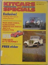 Kitcars specials magazine for sale  DARWEN
