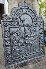 Plaque cheminée 55 d'occasion  Baisieux