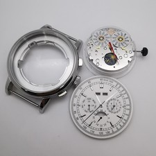 Usado, Caixa de relógio estéril 42 mm mostrador ponteiros com movimento ST1655 peças de relógio masculino comprar usado  Enviando para Brazil