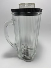Waring Licuadora Jarra de Vidrio Negra 5 Tazas 40 OZ Tarro Hoja de Trébol 34BL87 51BL25  segunda mano  Embacar hacia Mexico