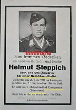 Sterbebild wwii gefreiter gebraucht kaufen  Gottmadingen