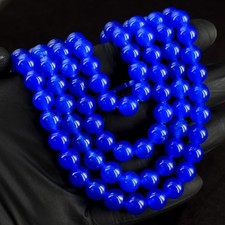 Lindo colar com miçangas 4 fios ônix azul 861 cts RK 49E704 mais vendido comprar usado  Enviando para Brazil
