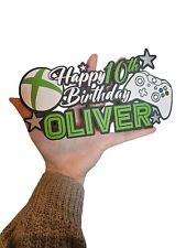 Decoração de bolo personalizada para jogadores XBOX comprar usado  Enviando para Brazil