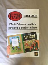 Affiche promotionnelle tintin d'occasion  Le Mans