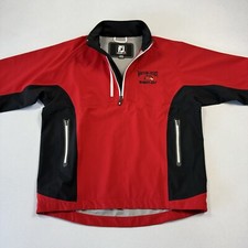 Jaqueta corta-vento feminina FootJoy Tour XP golfe 1/4 zíper manga longa vermelha média comprar usado  Enviando para Brazil