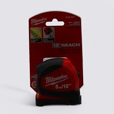 Cinta métrica compacta Milwaukee 48-22-6617 12' alcance segunda mano  Embacar hacia Mexico