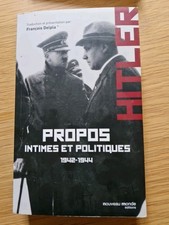 Hitler propos intimes d'occasion  Saint-Paul-Cap-de-Joux