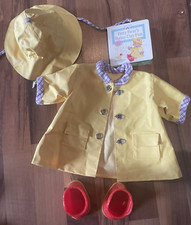 Conjunto de botas capa de chuva amarela Pleasant Co American Girl Bitty Baby Doll dia chuvoso comprar usado  Enviando para Brazil