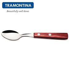 TRAMONTINA ® Teelöffel Kaffeelöffel Set Edelstahl Polywood Brasil 21107470 comprar usado  Enviando para Brazil