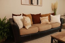 Brown couches wooden for sale  Kissimmee
