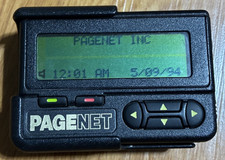 Usado, Vintage Pager PAGENET Pager/Beeper/Messenger Motorola Inc. Boa Forma Com Transportadora comprar usado  Enviando para Brazil