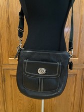 Coach black pebbled for sale  New Baltimore