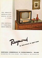 Pubblicita 1954 televisore usato  Biella