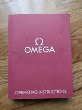Operating instructions Omega speedmaster seamaster number I/12 circa 2010 comprar usado  Enviando para Brazil