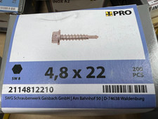 Bohrschrauben 8x22mm swg gebraucht kaufen  Lotte