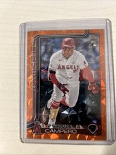 2025 Topps Series 2 GUSTAVO CAMPERO Rookie RC folha laranja paralela /25 - 387 comprar usado  Enviando para Brazil
