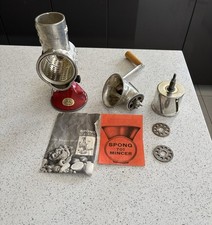 Spong mincer slicer for sale  SWINDON