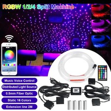 Kit de luz estrelada forro de carro doméstico 150~2400 peças luzes de teto de fibra óptica comprar usado  Enviando para Brazil