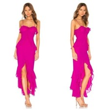 Lovers + Friends | NOVO Vestido Maxi Melissa Formal Querida em Magenta Tamanho Grande comprar usado  Enviando para Brazil
