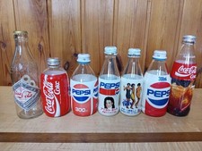 Conjunto de garrafas vazias Showa retrô, Pepsi e Coca-Cola comprar usado  Enviando para Brazil