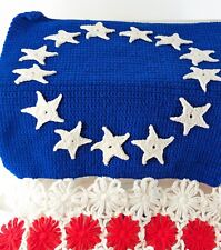 Flag american afghan for sale  Wisconsin Dells