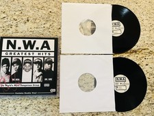 Cubo de gelo assinado NWA Greatest Hits vinil duplo com BAS comprar usado  Enviando para Brazil
