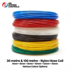 Tubo flexível de náilon bobina de 30m e 100m | Mangueira de ar pneumática | 4mm - 12mm | Métrica comprar usado  Enviando para Brazil