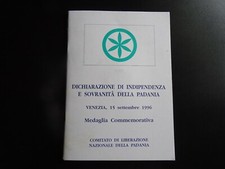 Lega nord medaglia usato  Belluno