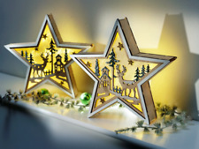 Led stern winterwelt gebraucht kaufen  Obergriesbach