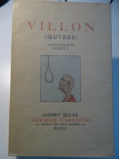 Villon oeuvres illustrations usato  Italia