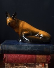 Vintage fox figurine for sale  LEVEN