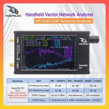 Medidor SWR HF VHF UHF analisador de antena 2022 IPS LCD + estojo de metal NanoVNA VNA comprar usado Medidor SWR HF VHF UHF analisador de antena 2022 IPS LCD + estojo de metal NanoVNA VNA comprar usado  Enviando para Brazil