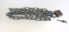 Chaîne inoxydable cadenas d'occasion  Garches