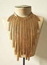 Statement gold tone for sale  LOUGHTON