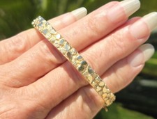 14k gold nugget bracelet for sale  The Villages