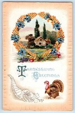 Thanksgiving greetings turkey for sale  Terre Haute