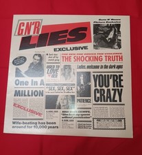 GUN N' ROSES GNR: LIES VINYL 1988 UNSENORED COVER GEFFEN RECORDS GHS 24198 comprar usado  Enviando para Brazil