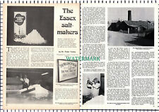 (7138) Fabricantes de sal de cristal Maldon Cilve Osborne - Artigo 1975 comprar usado  Enviando para Brazil