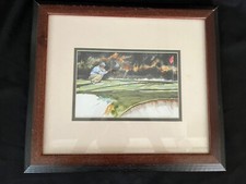 Estampa de golfe Dale Cooper “forro” emoldurada e fosca comprar usado  Enviando para Brazil