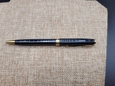 Bolígrafo vintage Parker Sonnet France IIIT Twist negro y dorado segunda mano  Embacar hacia Argentina