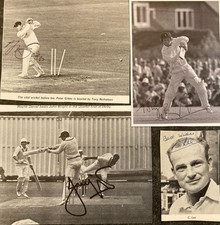Cricket derbyshire autographed for sale  BUSHEY