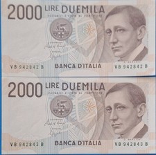 2000 lire repubblica usato  Tortorella