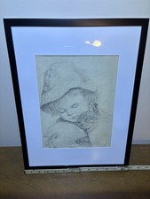 Vintage pencil drawing for sale  Seekonk